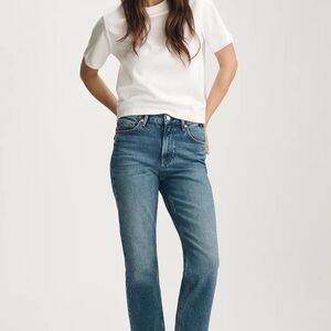 Mavi New York High Rise Straight Leg All Blue Women's Size 25/30